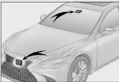 LEXUS LS 350 (2018) - LTA (Asistent sledovania jazdy v jazdných pruhoch)\* - 1