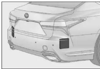 LEXUS LS 350 (2018) - Senzory - 2