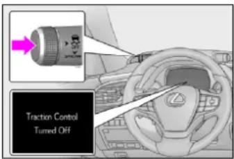 Traction Control Tumed Off