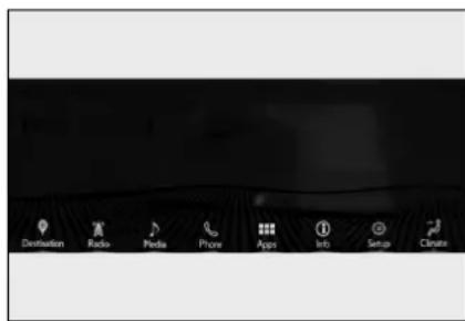 LEXUS LS 350 (2018) - Obrazovka menu - 1