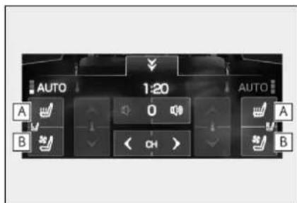 AUTO 1:20 AUTO A B 0 A B < CH >