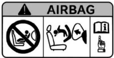 AIRBAG No pictogram i