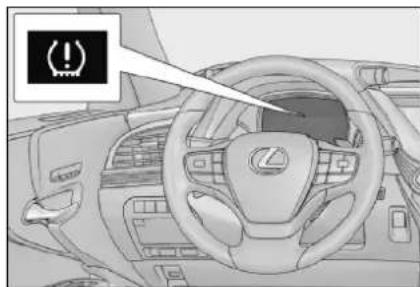 LEXUS LS 350 (2018) - Inicializácia výstražného systému tlaku pneumatík - 1