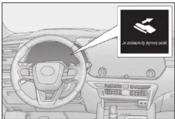 Je zosiąpnuty plynovy pedal