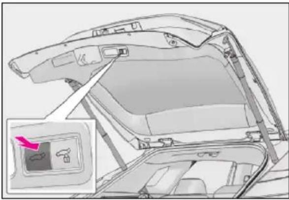 LEXUS RX 500h (2022) - Nastavenie polohy otvorenia elektricky ovládaných zadných dverí - 1