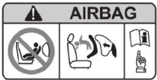 AIRBAG NO NO A B A G A B A G A B A G A B A G