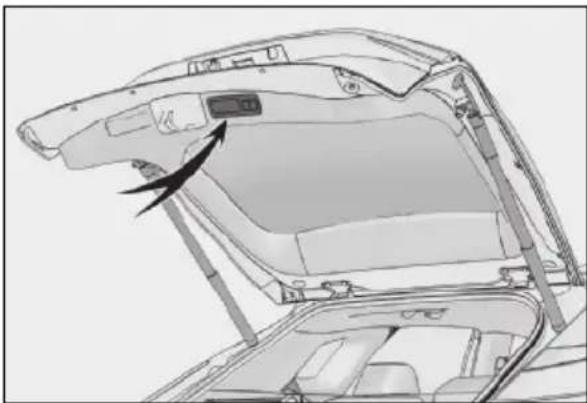 LEXUS RX 500h (2022) - Kým znie bzučiak, vzdialte sa od zadných dverí. - 2