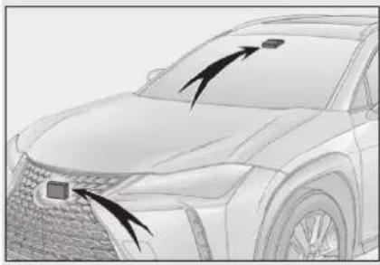 LEXUS UX 250h (2018) - LTA (Asistent sledovania jazdy v jazdných pruhoch)\* - 1