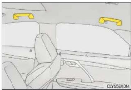 LEXUS RX 300 (2017) - Prídržné držadlá - 1