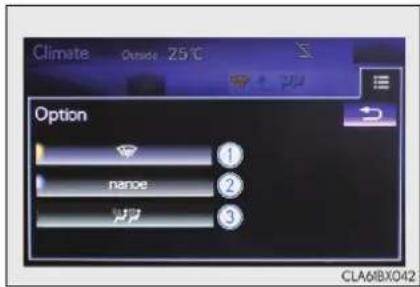 Climate Outside 25°C Option nanose CLA6BX042