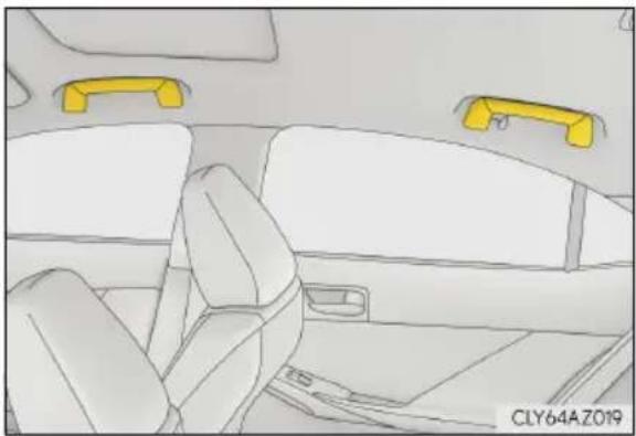 LEXUS IS 300h (2016) - Prídržné držadlá - 1