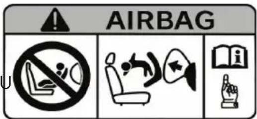 AIRBAG NO i i