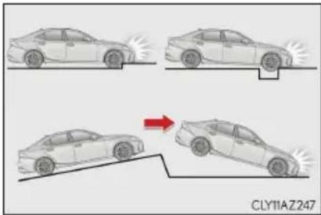 LEXUS IS 300h (2016) - Podmienky, za których sa SRS airbagy môžu nafúknut, mimo kolíziu - 1
