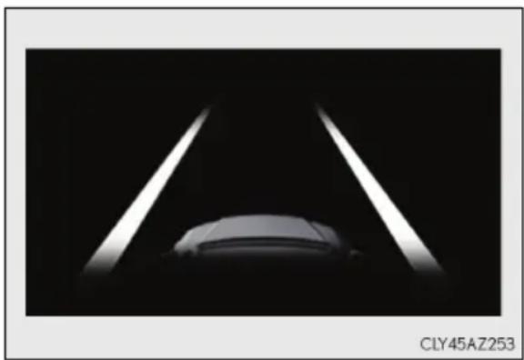 LEXUS IS 300h (2016) - ③ Zobrazenie funkcie varovania pred opustením jazdného pruhu - 1