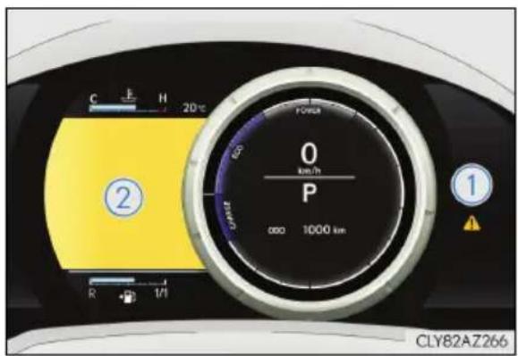 C H 20°C ② POWER 0 km/h P 000 1000 km R 1/1 ① CLY82AZ266