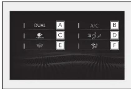 DUAL A A/C B C D E F