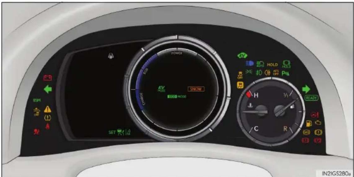 POWER EV MODE SHOW CHANGE SHOW MODE SET IN21GS280a