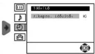 TáðzíLő Kikapsz. időzítő: Ki