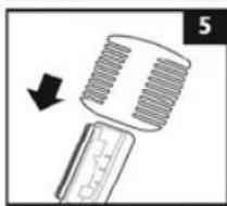PHILIPS Precision - Inserting the Battery - 5