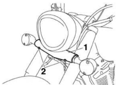 YAMAHA XVS1300A - Izzócsere a fényszóróban - 1