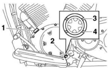 YAMAHA XVS1300A - MEGJEGYZES: - 1