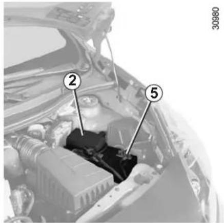 RENAULT Wind (2012) - Indítás idegen gépkocsi akkumulátoráról - 1