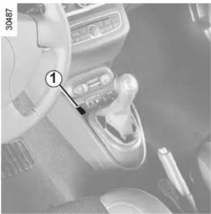 RENAULT Wind (2012) - SEBESSÉGTARTÓ ÉS -HATÁROLÓ: sebességhatároló funkció (1/3) - 1