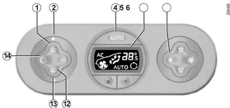 1 2 4 5 6 AUTO AC 28.5° AUTO 13 12 26499