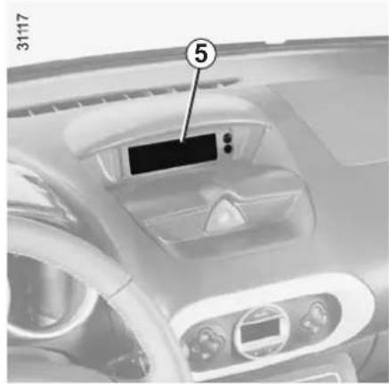 RENAULT Wind (2012) - A hűtőfolyadék hőmérsékletét jelző műszer 4 - 1