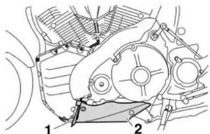 YAMAHA MT01 (2009) - Az üzemanyagtartály szellőző-túlfolyó tömlője - 1