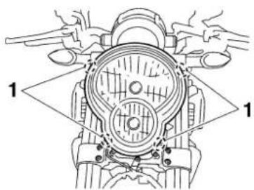YAMAHA MT01 (2009) - Izzócsere a fényszóróban - 1