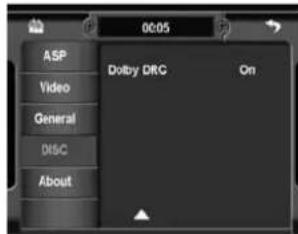 00:05 ASP Video General DISC About Dolby DRC On