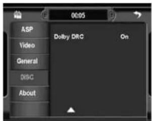 00:05 ASP Video General DISC About Dolby DRC On