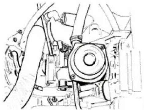 VESPA GT 125 (2003) - Adjusting the idle - 2