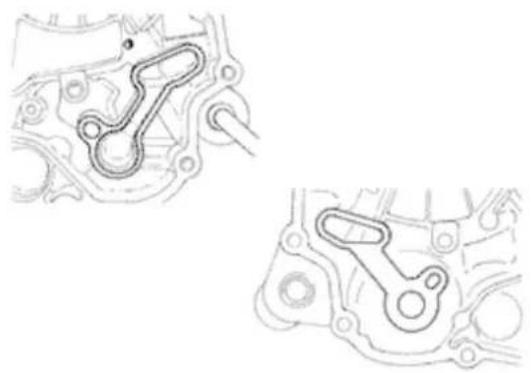 VESPA GT 125 (2003) - Inspecting the crankcase halves - 1