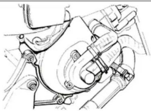 VESPA GT 125 (2003) - Removing the hub cover - 1