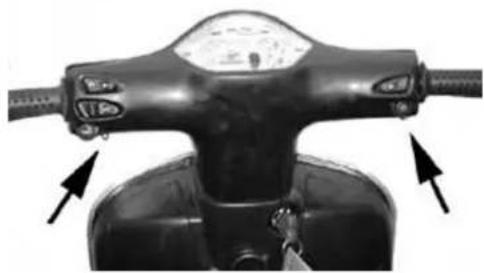 VESPA GT 125 (2003) - Front handlebar cover - 2