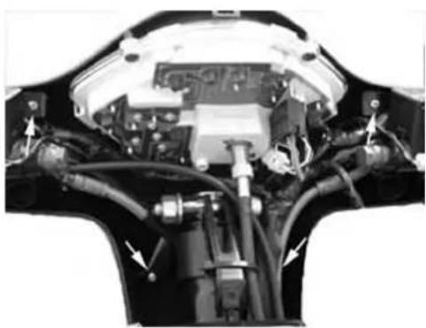 VESPA GT 200 (2003) - Rear handlebar cover - 1
