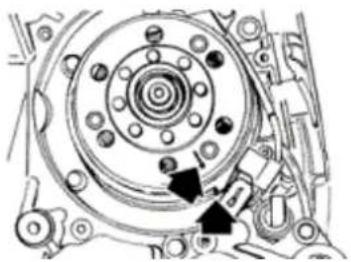 VESPA GT 200 (2003) - RefittingBtheBflywheelCover - 2