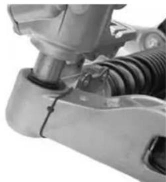 VESPA GT 200 (2003) - Shock-absorber - calliper bracket - 3