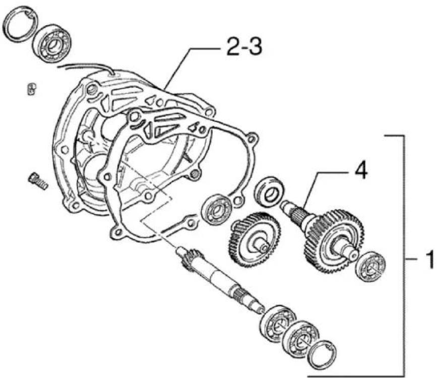 2-3 4 1