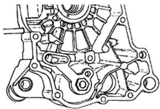 VESPA GT 200 (2003) - Inspecting the crankcase halves - 2