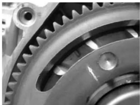 VESPA GT 200 (2003) - Refitting the driving pulley - 1