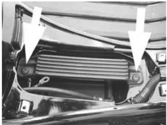 VESPA GT 200 (2003) - BatteryBinstallation - 3