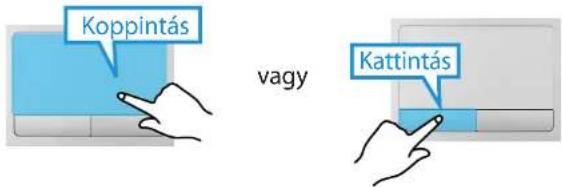 Koppintás vagy Kattintás