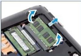 SAMSUNG 4 Series NP470R5E - Memóriamodul eltávolítása - 1
