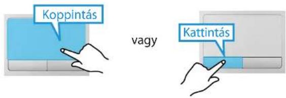 Koppintás vagy Kattintás