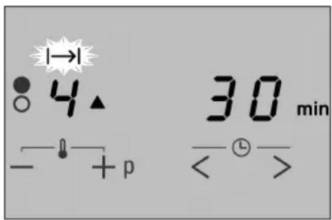 I→I 4. 30 min - + p < >