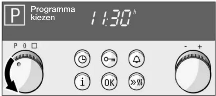 Programma kiezen 11:30 h P O □ i OK >>>