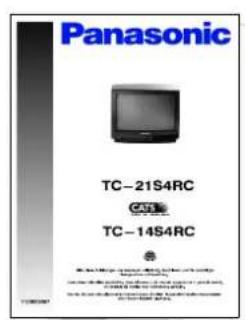 Panasonic TC-21S4RC CATR TC-14S4RC